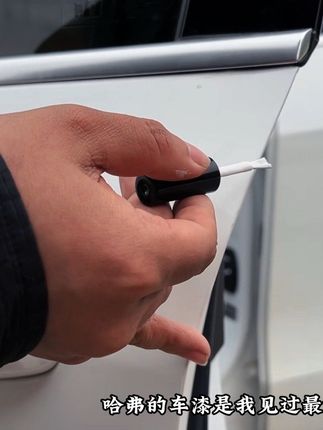 咱们平时开车遇到小剐小蹭,可以在车里备上瓶哈弗原车漆补漆笔,操作简单,涂完之后河原车面一下美观自然!#汽车用品 #补漆笔#汽车好物