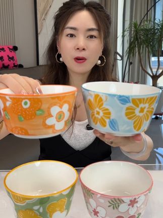 #陶瓷碗 #吃饭碗 #高颜值厨具 #厂家直发品质保证 #超便宜超划算