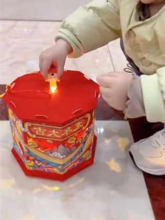 #投影灯笼#中秋灯笼#花灯#创意手工 #真好看