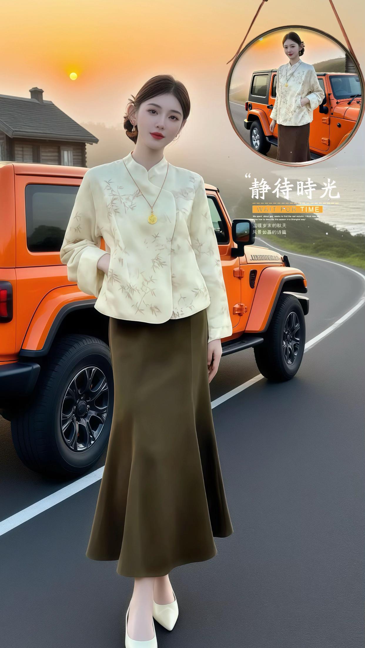 #高级感穿搭 #温柔气质穿搭 #复古民国风 #国风古韵 #新中式穿搭