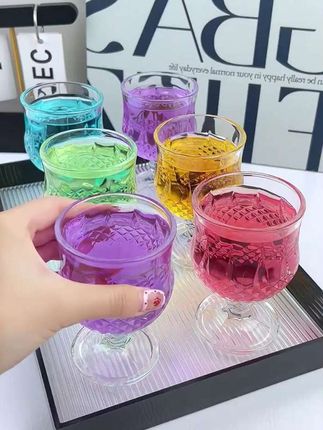 #i这套高颜值加厚欧式玻璃杯,一套6只,满足全家需求。加厚材质耐磕碰,欧式设计尽显优雅。剔透杯身让饮品色泽尽显,喝水、喝果汁、喝小酒都适配,为生活增添满满仪式感。ns欧式高颜值加厚玻璃杯鸡尾高脚杯家用杯子xz #超实用 #生活用品 #颜值高 #小东西生活用品
