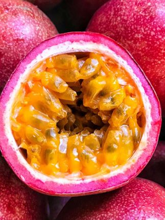 广西紫皮百香果5/3/2斤水果大果60-70-80-90g酸甜整箱包邮