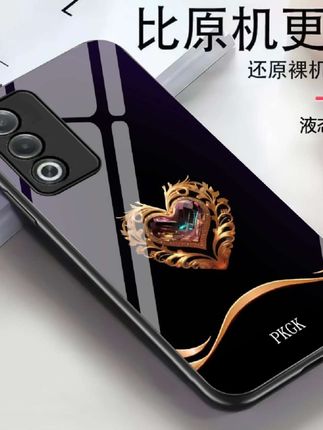 适用【OPPO A3 活力版】时尚爱心液态玻璃手机壳 轻奢潮流 全包防摔#防摔手机壳 #网红手机壳 #爆款热卖中 @DOU+小助手 @爆款推荐 @DOU+上热门