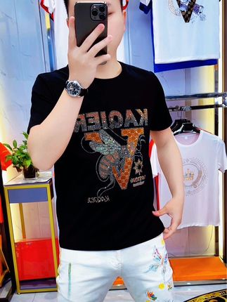 好看不贵品质到位高品质丝光棉欧版百搭男士短袖T恤#只做高品质 #高端男装 #简约大气 #夏季穿搭 @DOU+小助手 @抖音小助手