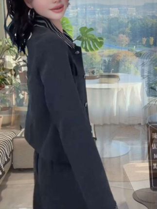 秋季套装2025超火轻奢高级感时尚气质阔腿长裤西服套装#穿搭 #穿出自己的风格 #谁穿谁好看 #美出高级感 #ootd穿搭