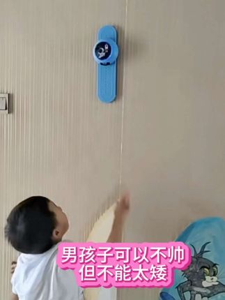 #摸高器 男孩子可以不帅,但是不能太矮,真后悔没有早点给我儿子买这个摸高神器#专注力 #让孩子远离手机 #拍拍乐 #我要上热门