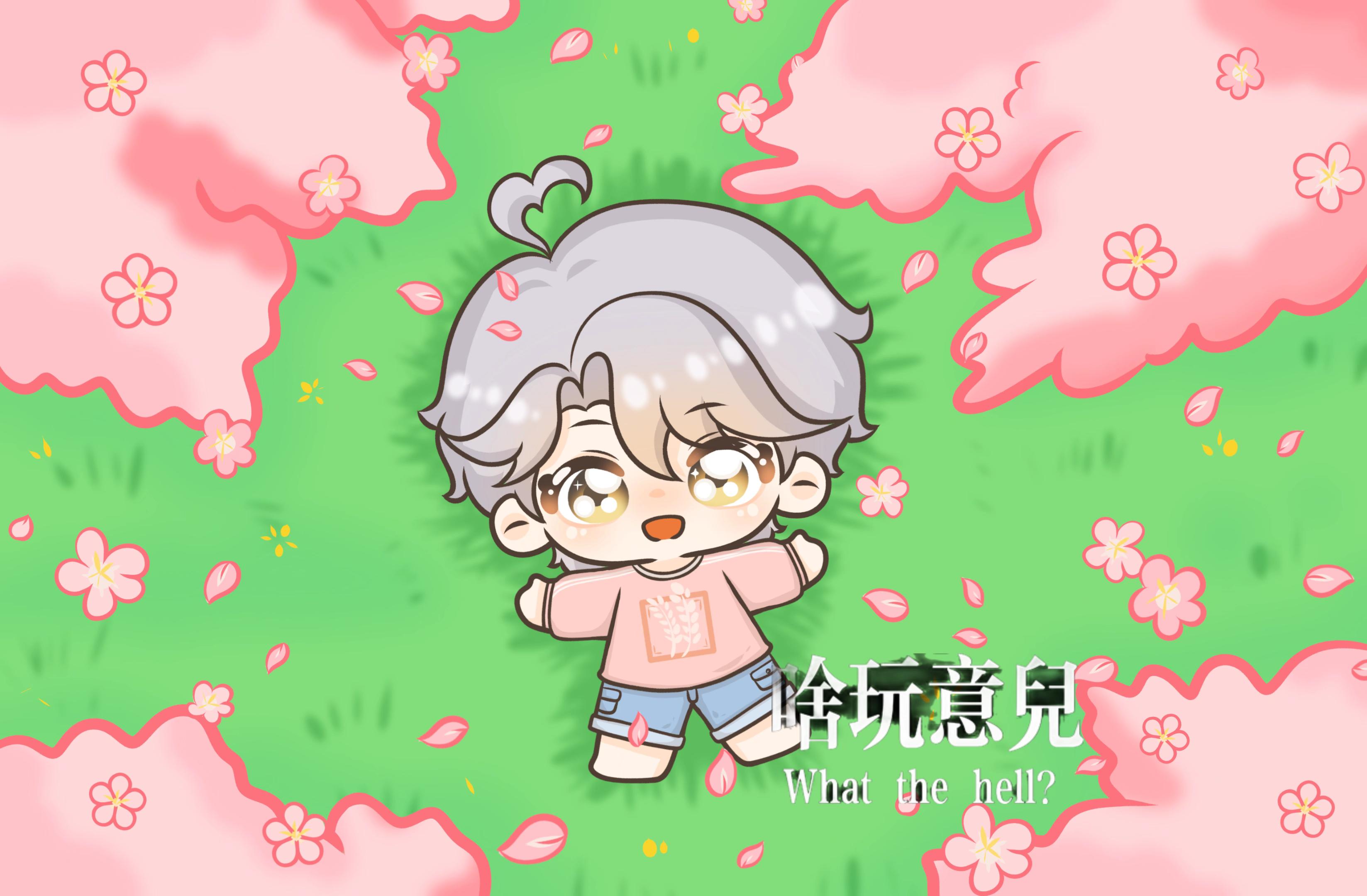 #客单展示 陪小麦度过一年四季 #桌面 #听潮阁哈哈麦麦 #听潮阁二创 #沧州王麦麦