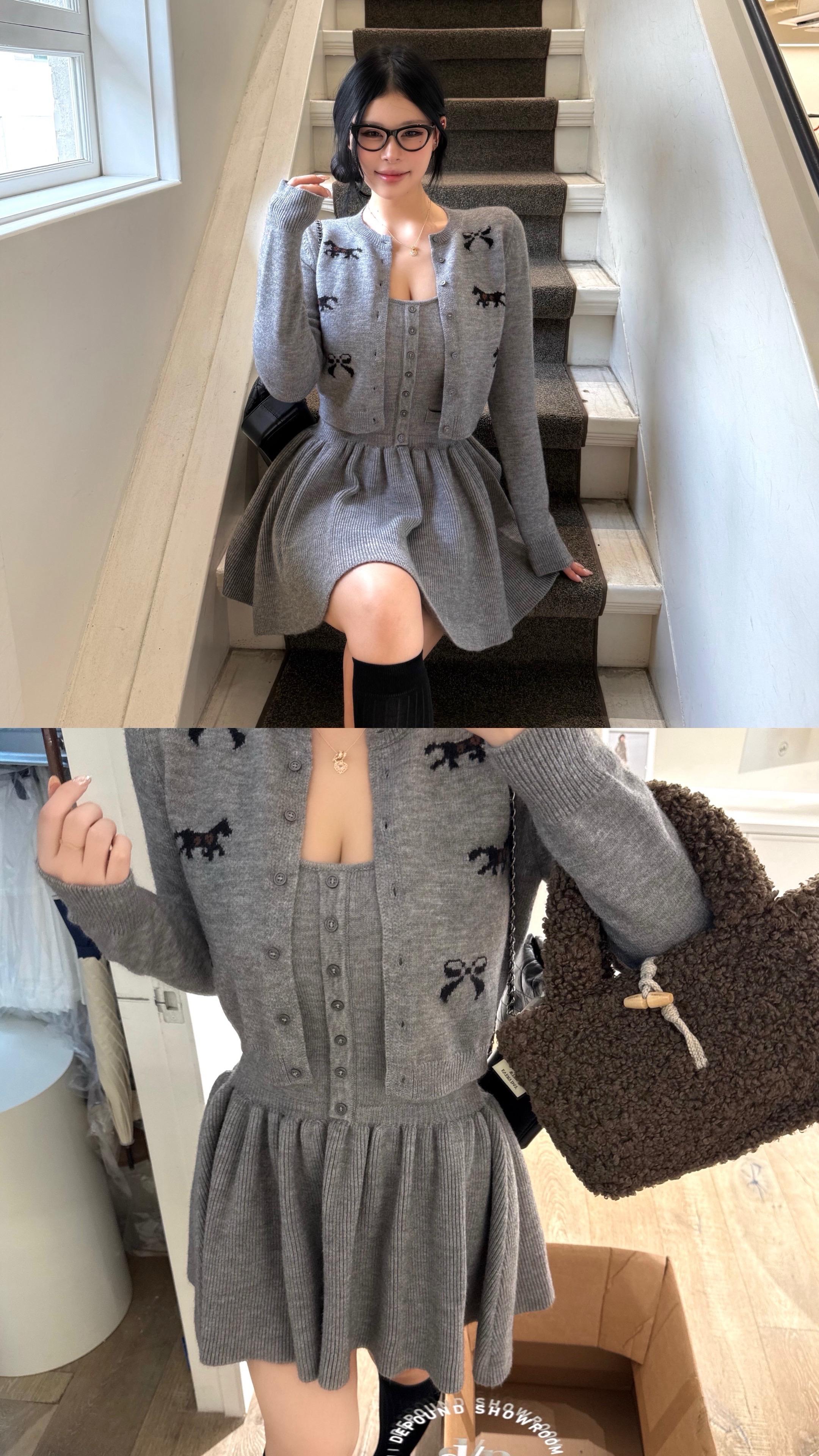 ૮ ´͈ ᗜ `͈ ა ⋆𐙚₊˚⊹ ♡。#ootd #微胖女生 #秋冬穿搭 #inmyfeelings #连衣裙
