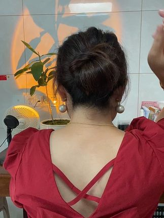 这么简单你们学会了吗#发饰头饰高级款 #网红发饰 #分享 #头发头饰