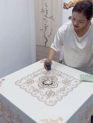 方形桌布防水防烫免洗防烫桌布防滑PVC桌布