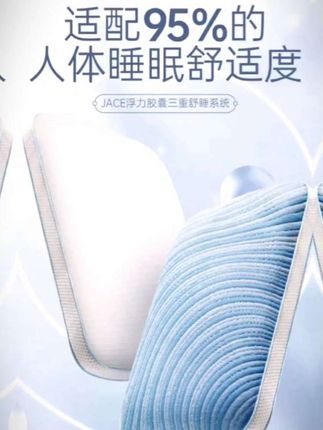 2.l 01/20 r@r.eO 【JACE泰国天然乳胶弹簧枕护颈椎透气睡眠弹簧枕:/ 芯成人颈椎枕专用】#泰国天然,乳胶弹簧枕#护颈椎透气枕头