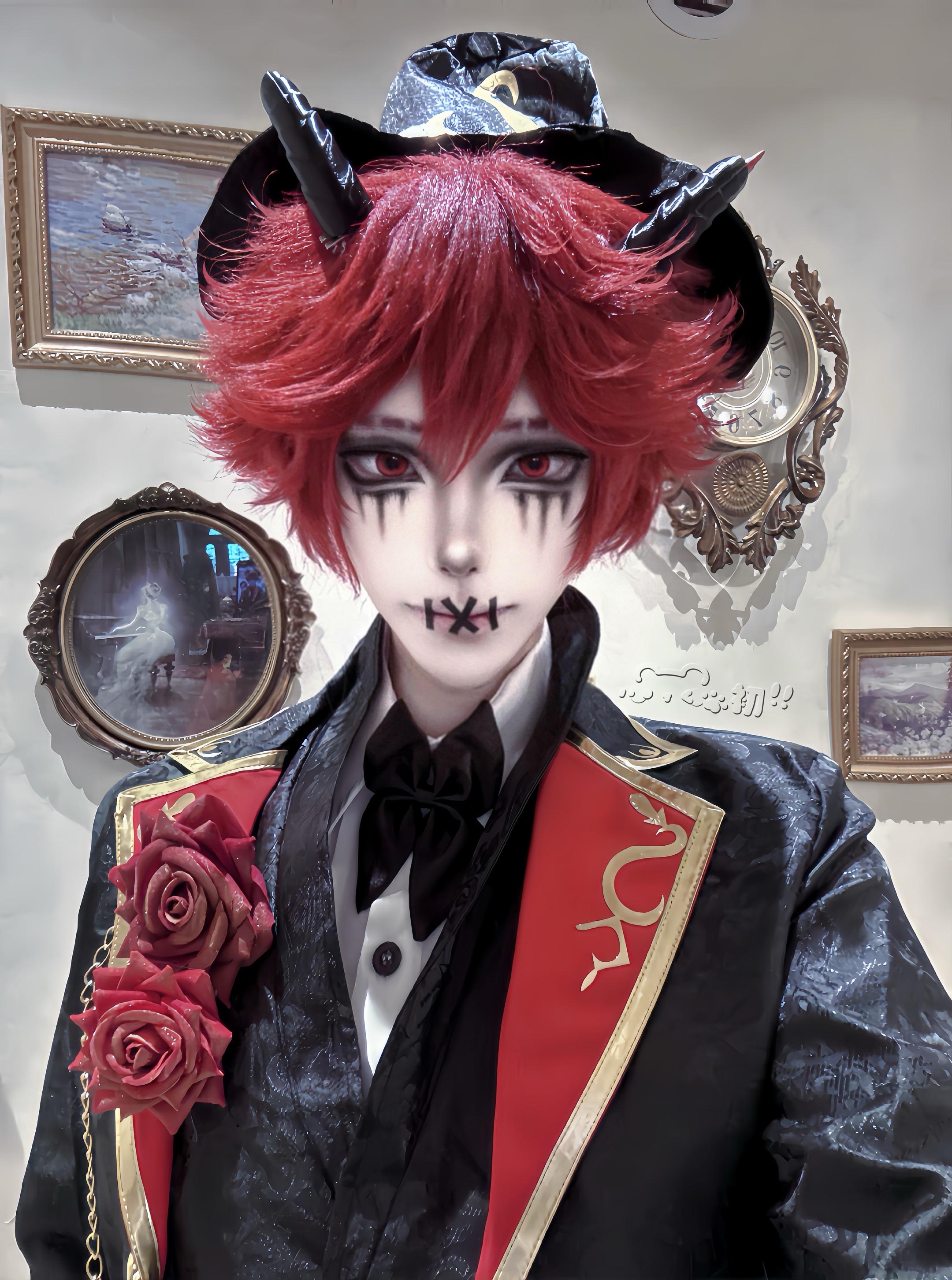 小恶魔uu和小天使hh约会中… #第五人格#邮画#邮差#cos#doya美瞳