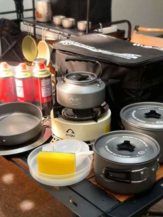 #户外装备 #露营 #锅具 #卡式炉 #户外用品