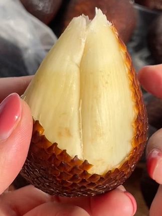 #新鲜采摘 #蛇皮果 #太好吃了 #你吃过吗 #很好吃