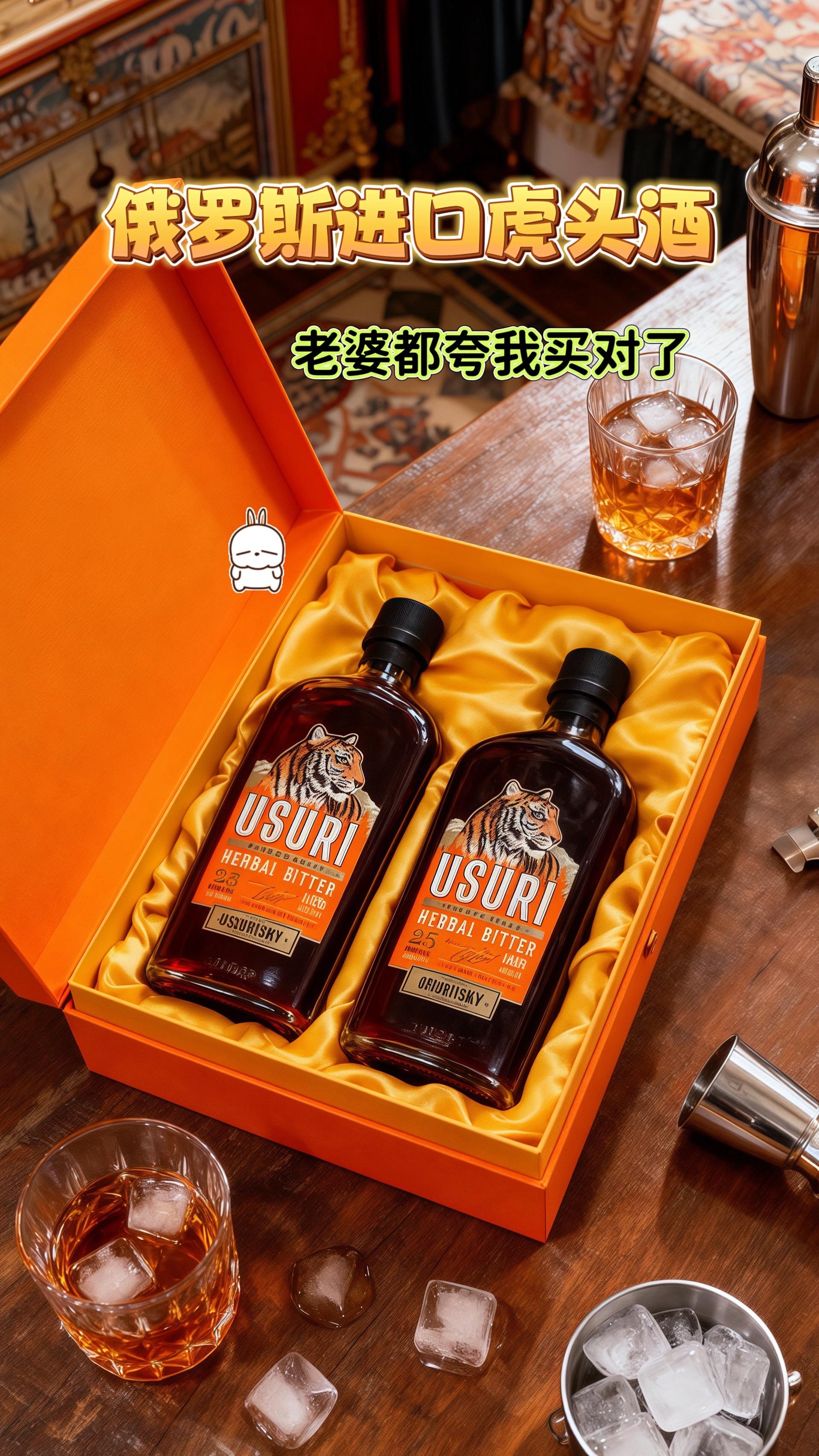 俄罗斯进口虎头酒。#好酒推荐 #原装进口 #异国风情 #俄罗斯虎头酒 #伏特加