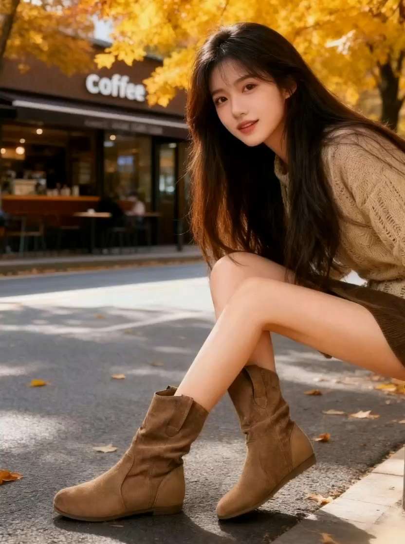 #强烈推荐 #女鞋推荐 #女靴 #时尚穿搭 #大长腿