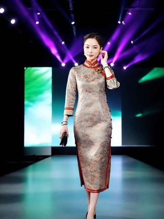 #婚宴礼服平时可穿 #高端大气 #宋锦桑蚕丝 #喜婆婆喜妈妈婚宴装 #妈妈婚宴礼服