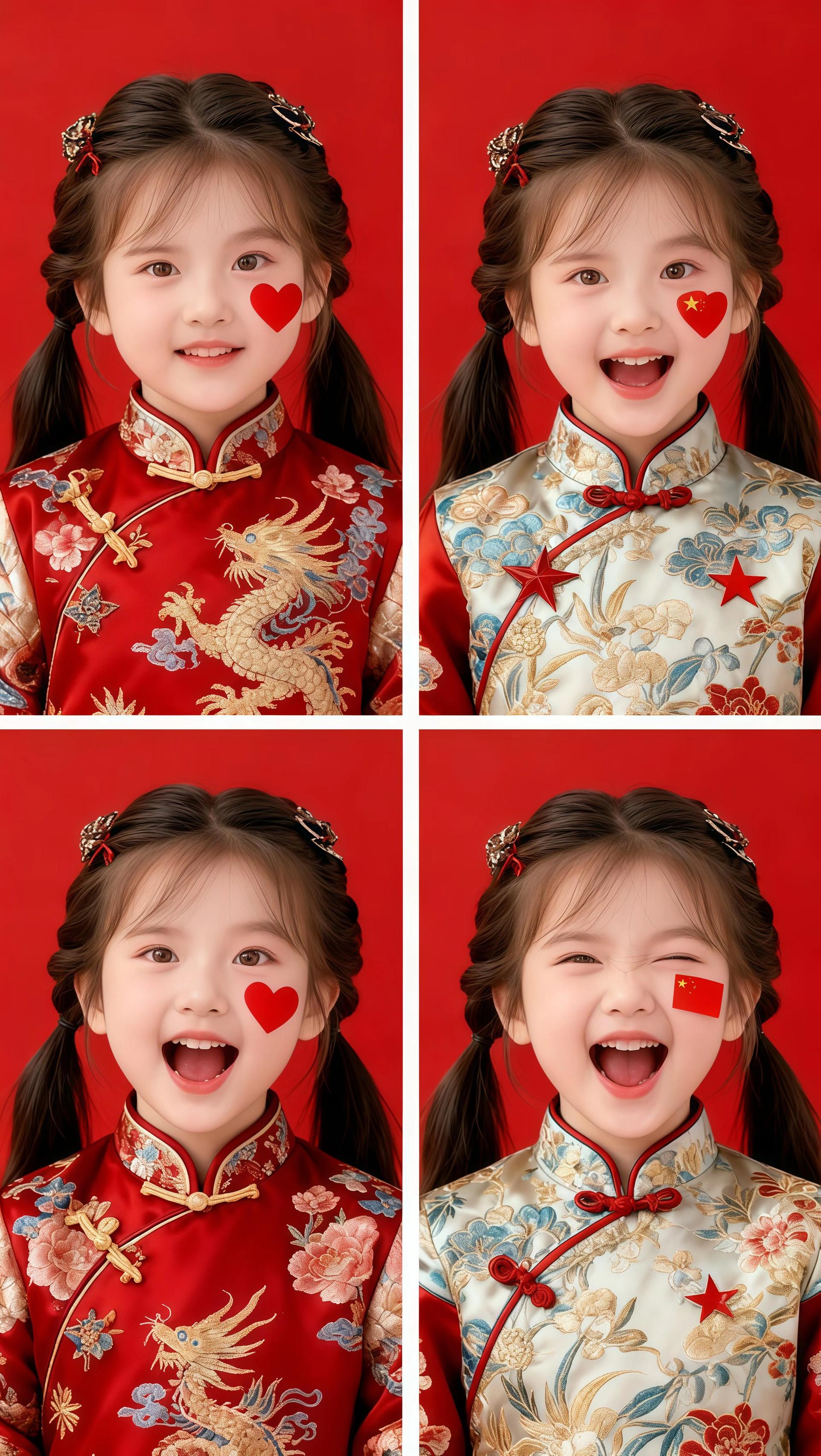 国庆出游必备妆容纹身脸贴,一撕一贴超方便!贴上它,你就是最靓的仔!多种款式可选,每一个都超级好看!出门拍照超出片,还防水防汗,一整天都不会掉。无论是旅行还是日常,都能让你成为焦点,轻松拥有时尚又特别的造型,快来入手吧,让你的假期更加精彩!#国庆贴纸 #爱国贴纸 #儿童贴纸 #我爱我的祖国 #国庆节 @抖加🔥上热门🔥dou+🔥热点宝