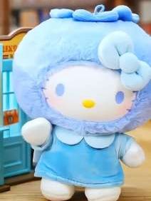 TOPTOY三丽鸥Hello Kitty果香乐园系列毛绒盲盒玩偶装饰背包挂件#毛绒玩具#毛绒公仔#玩偶