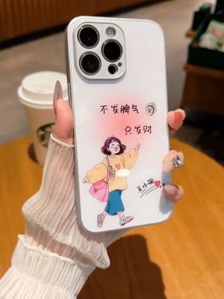#这款手机壳真的长在我心巴上了 不发脾气只发财手机壳,#也太好看了吧 爱了爱了。适用苹果17/16Promax/15pro/14plus/13/12/手机壳。