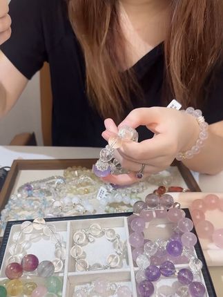 做自己生活中的大女主#珠宝首饰 #手串 #水晶手链 #饰品分享 #我又心动了