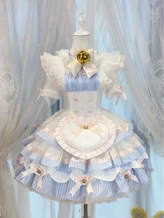 不萌则已 一萌惊人#舒芙蕾lolita #lo裙安利