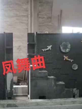 天然石材花岗岩材质的流水喷泉摆件家居创意流水摆件公司酒店会所 #工厂实拍视频 #水幕墙流水屏风 #鱼池假山 #尺寸根据客户空间来定制 #源头实力厂家