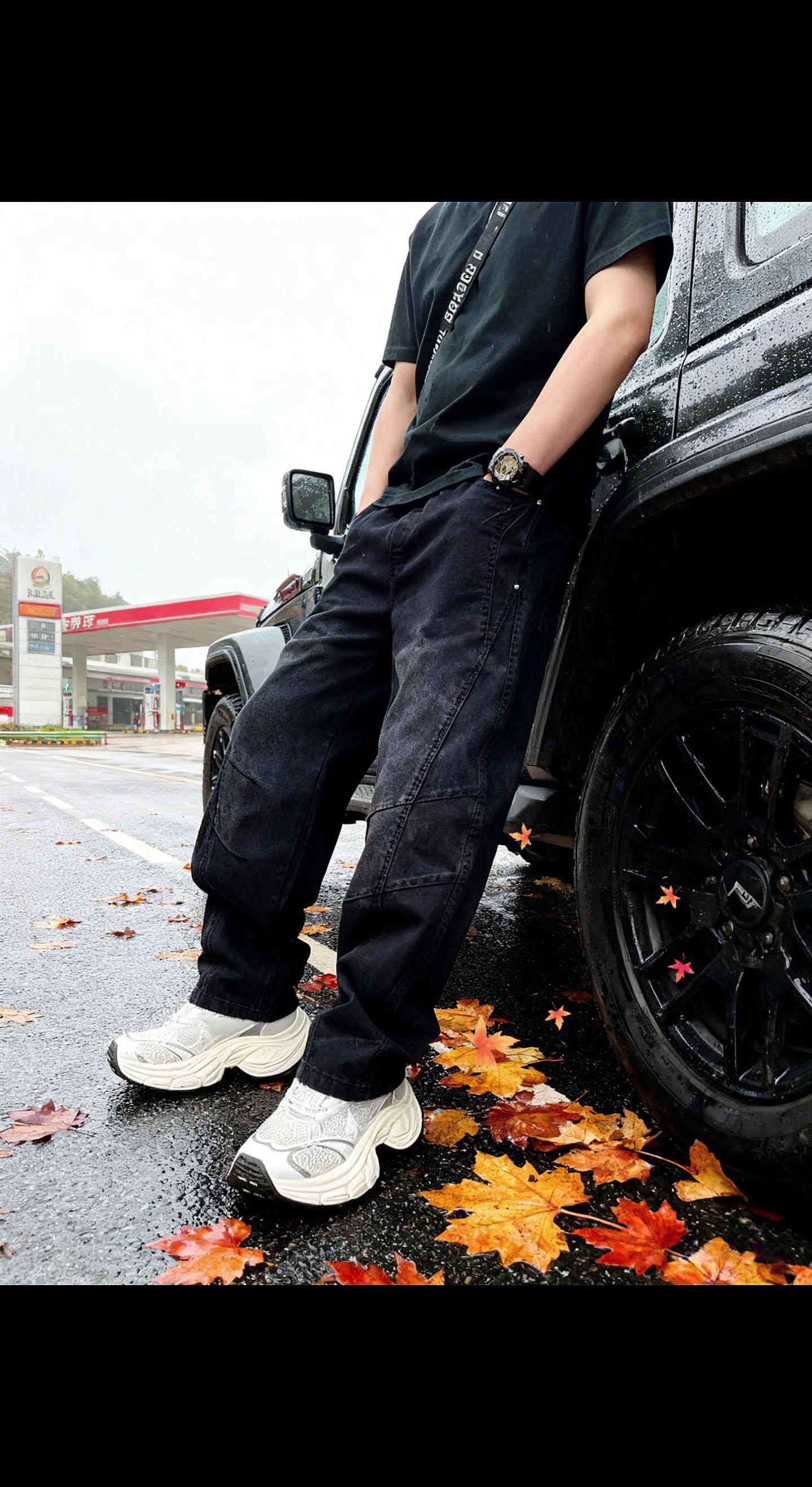 #男生穿搭 #工装裤穿搭 #潮流穿搭 #牛仔裤穿搭 #潮男穿搭