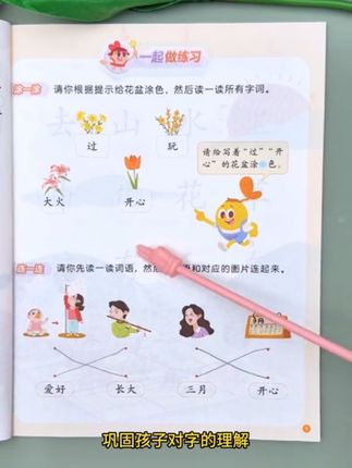 #启蒙早教 #识字认字 #幼小衔接 学而思图书摩比识字启蒙情景识字法搞定幼小衔接必会1000字儿童节