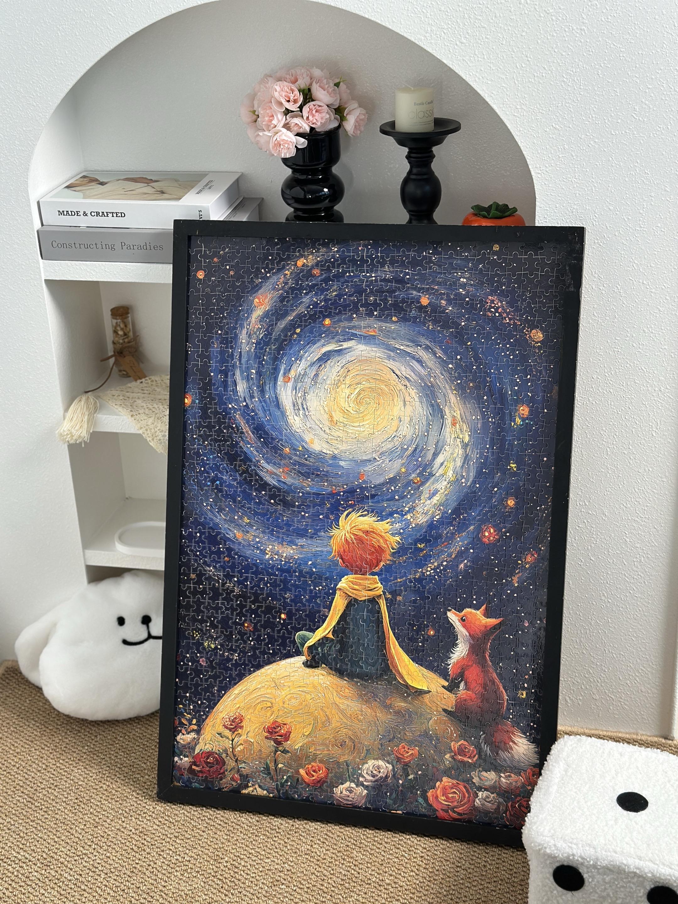 好浪漫的小王子拼图🧩 #拼图 #拼图推荐 #小王子 #礼物推荐 #装饰画