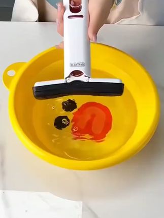 #迷你小拖把#迷你小拖把免手洗