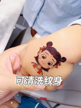 宝宝可以要的可清洗纹身哦,安全无毒无异味哦#儿童纹身