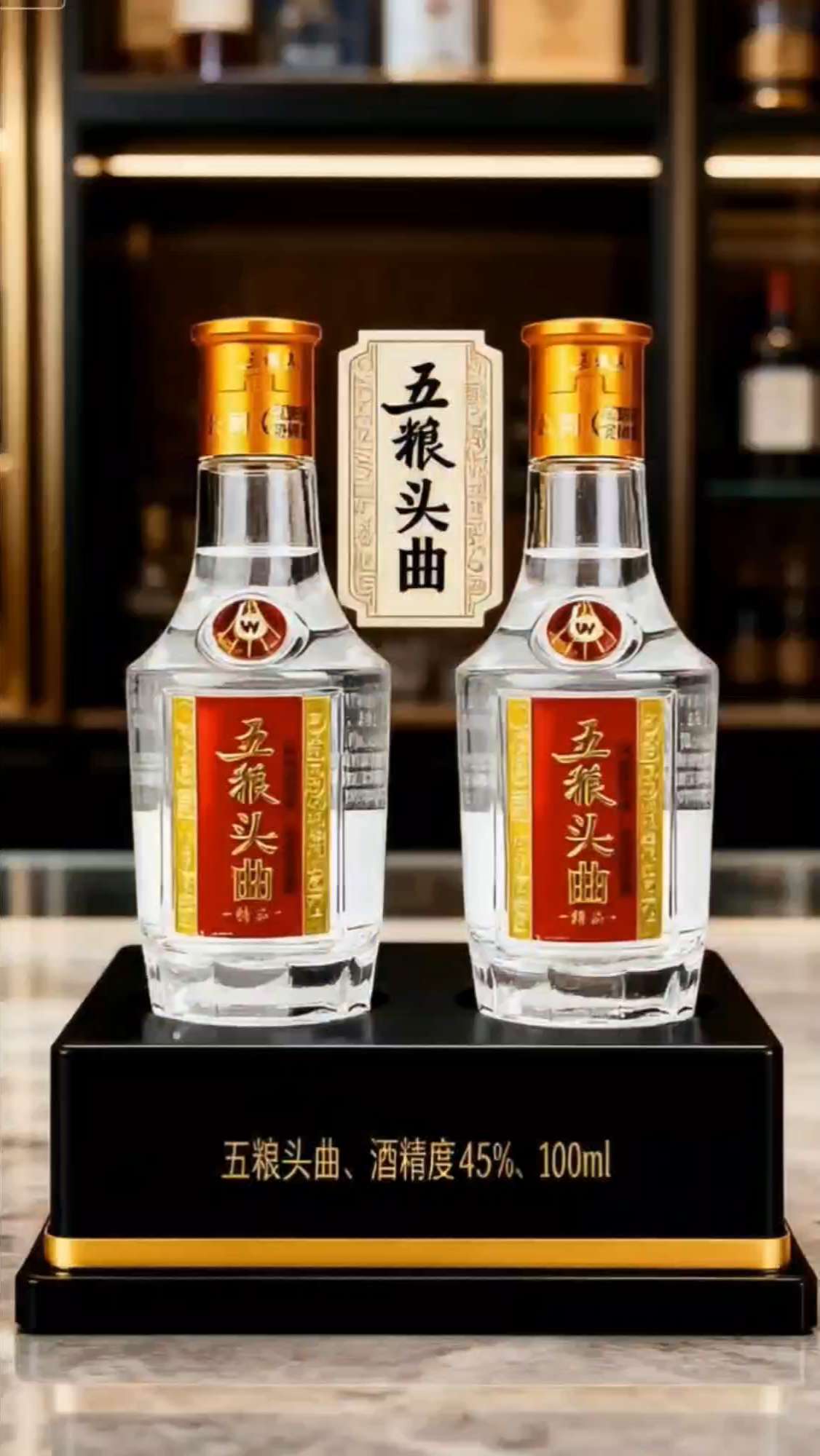 五粮头曲精品小酒口粮酒。#文化传承 #传统文化 #中国白酒 #五粮液 #品酒