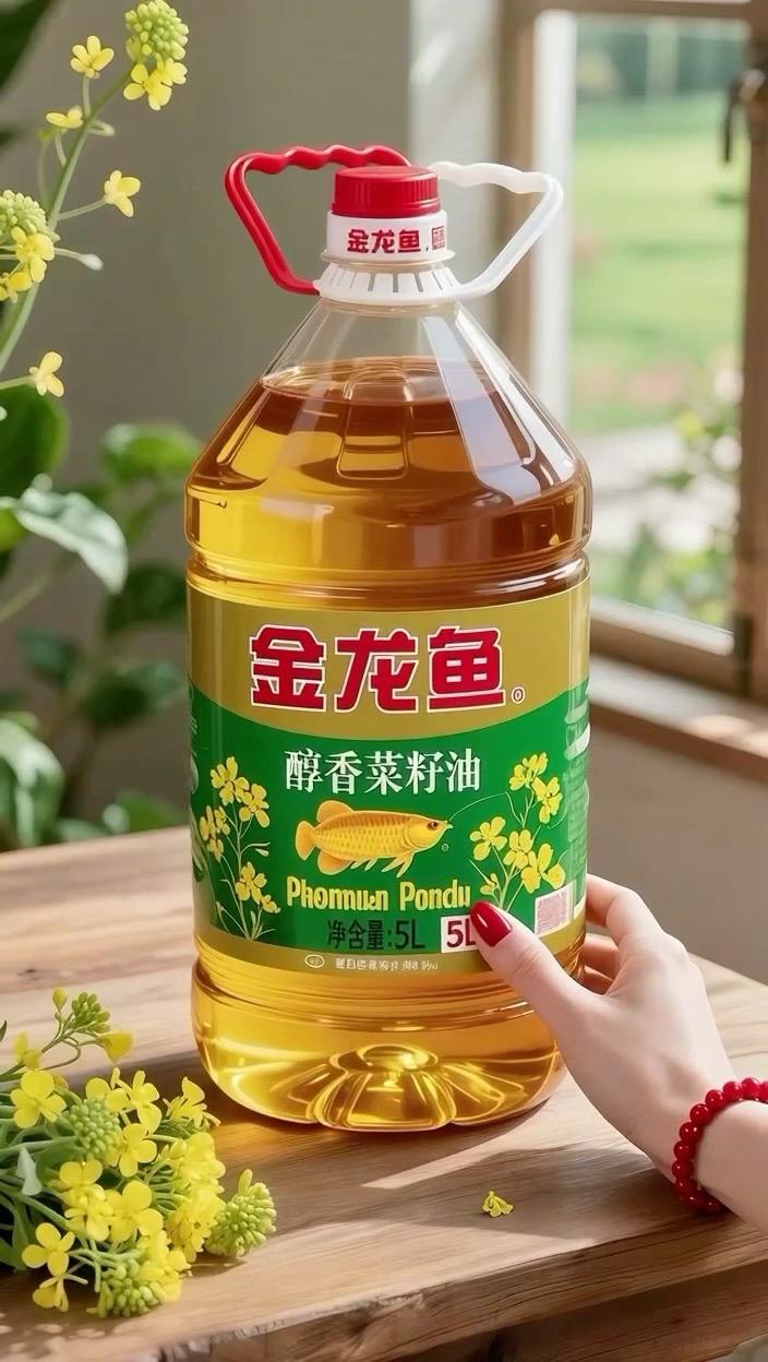 金龙鱼醇香菜籽油。#金龙鱼 #金龙鱼醇香菜籽油 #菜籽油 #菜籽油压榨过程 #食用油 @抖音美食推荐官