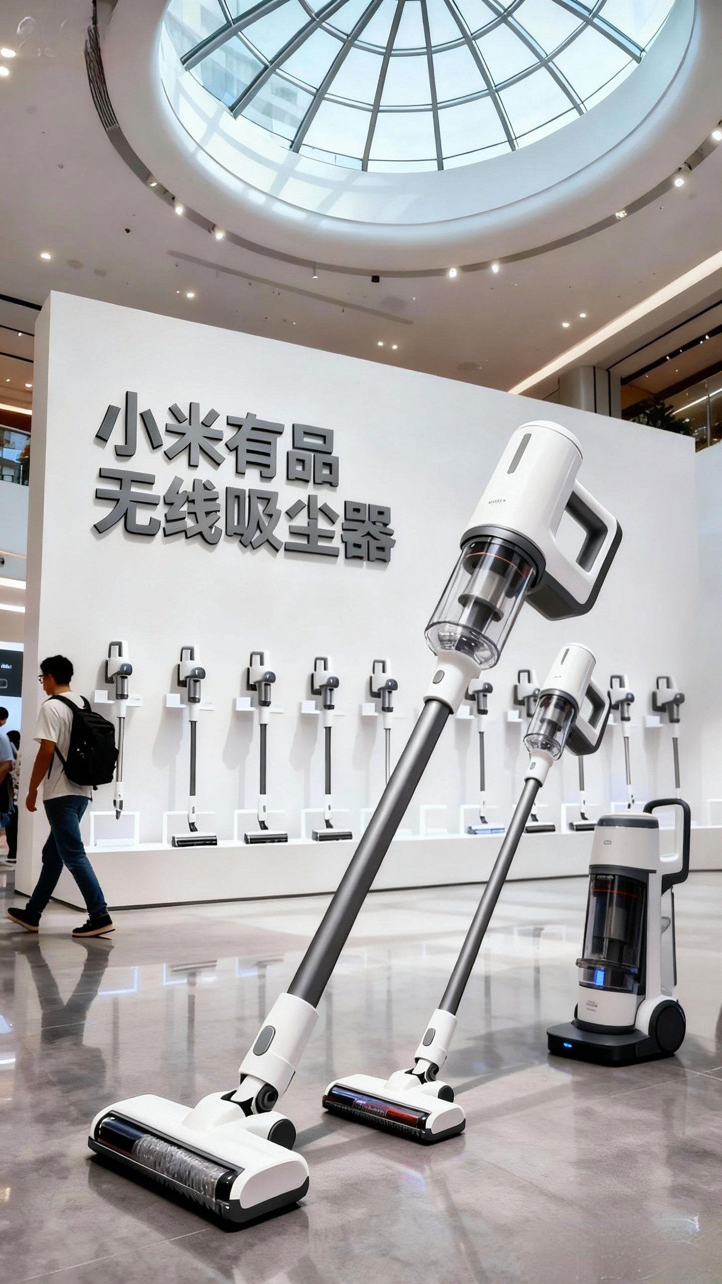 家务党必入!小米有品无线吸尘器太香了   家人们!被这台吸尘器彻底圈粉!吸力超在线,地面渣子、沙发猫毛一吸而净   轻量化设计,女生单手举着吸天花板也不费劲。4个刷头换着用,床褥除螨、键盘清灰都能搞定,续航够扫大户型。   过滤锁得住微尘,不怕二次污染。小米有品品质放心,家务效率直接翻倍!   #小米有品好物 #无线吸尘器推荐 #家务清洁神器