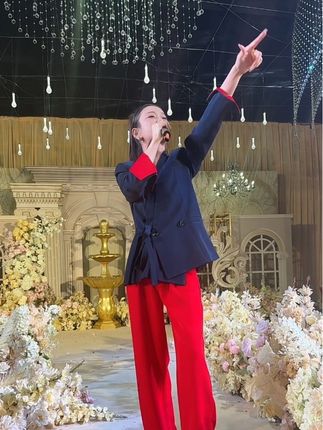 #婚礼现场 #枣岭乡 #爱火#李果儿