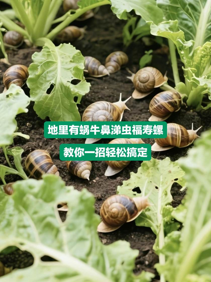 蜗牛鼻涕虫福寿螺。#三农 #农业#农业种植 #抖音助农 #病虫害防治