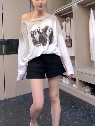 #休闲舒适 #舒适休闲 #胖妹穿搭 #韩范穿搭 #上衣穿搭
