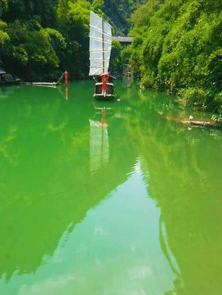 到湖北三峡人家风景区游玩 把想去的地方变成走过的路 #出游在外包出片公式