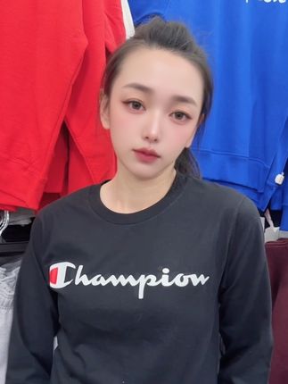 Champion男士春秋新款运动圆领T恤情侣时尚薄款长袖#薇薇在美国#Champion#长袖T恤
