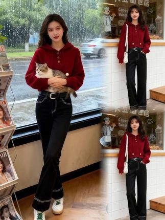 #秋冬穿搭新鲜感在线 #早秋穿搭三分钟出门不是梦 #秋季微胖穿搭测评 #初秋一周不重样穿搭 #秋季不露腿穿搭