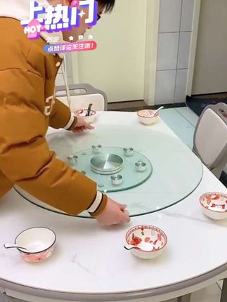 #钢化玻璃转盘 #强烈推荐 #原创视频 #创作者扶持计划 #好物推荐🔥 辅助轮转盘,家用酒店,一件也是批发价,