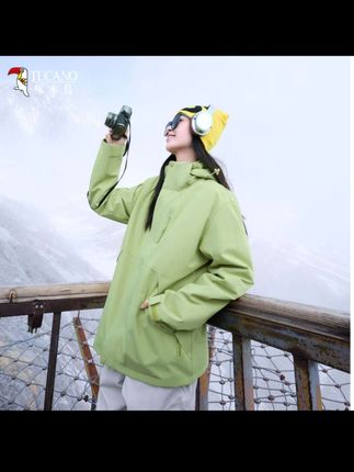 啄木鸟冲锋衣女25秋冬新款三合一两件套可拆卸防风防水登山外套男#冲锋衣 #登山服 #三合一冲锋衣 #外套 #防水
