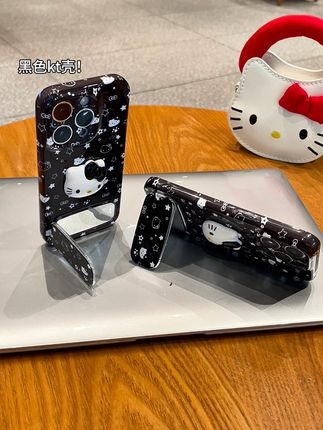 黑色kt壳,好有个性,好可爱#爱了爱了 #可爱手机外壳 #这手机壳真的长在我的心头上了 #卡通手机壳 #少女心好物