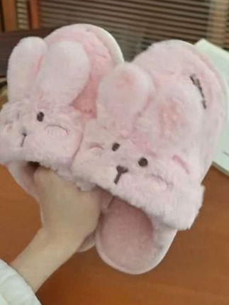 可爱棉拖鞋#好穿不贵经济实惠 居家保暖加绒棉拖#好看又保暖