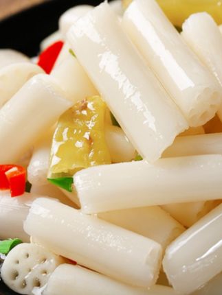 【洪湖藕带】400g洪湖农家泡藕带开袋即食酸辣味开味泡菜湖北特产