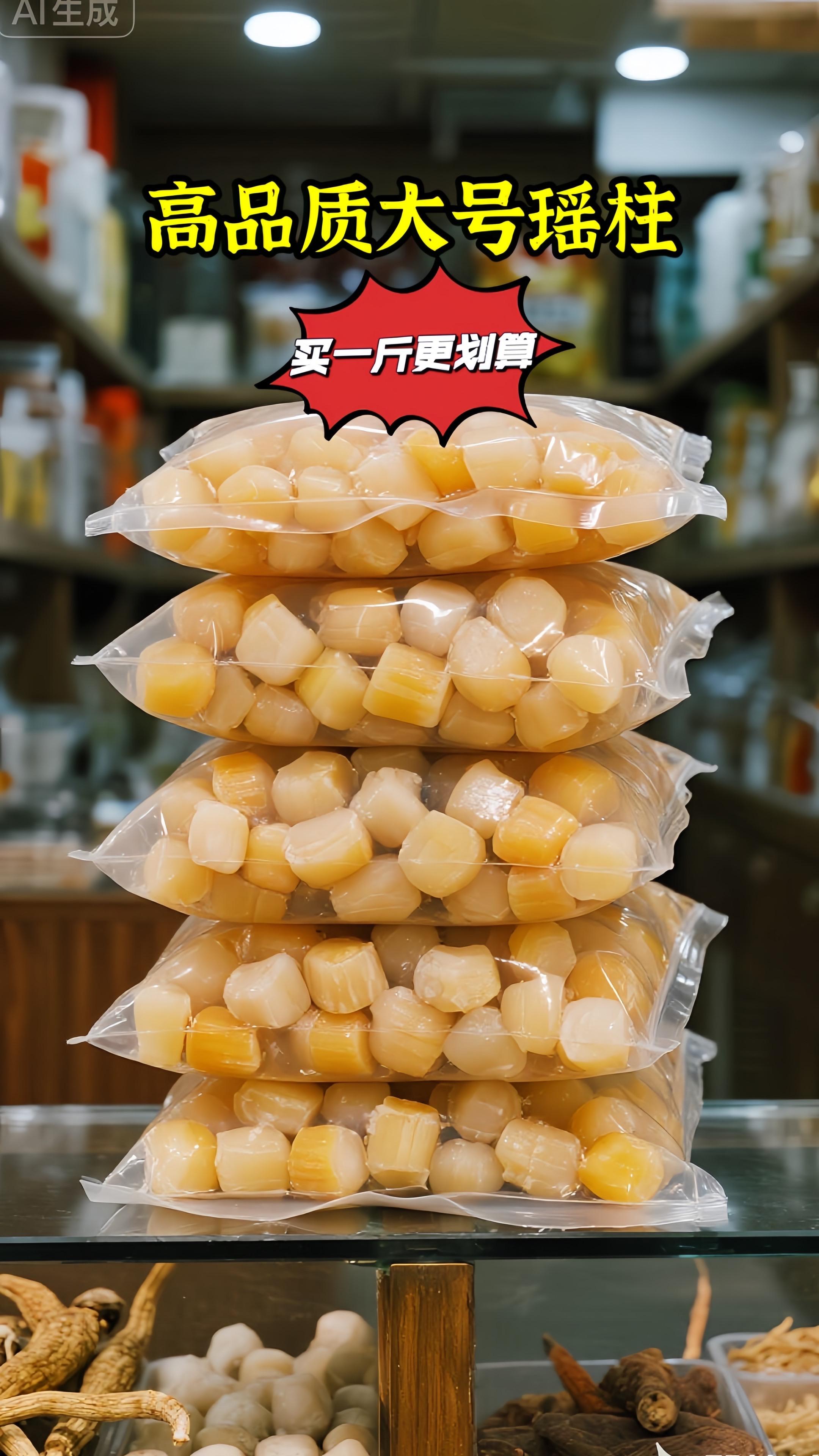 高品质大号瑶柱抢一斤