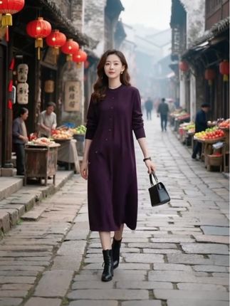 #穿搭分享 #每天分享不同穿搭 #女装 #连衣裙