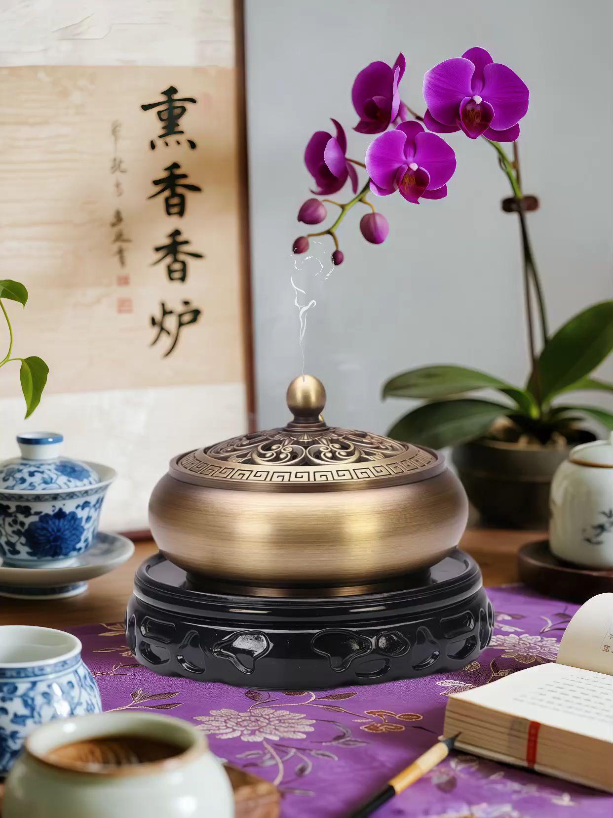 #香炉 #熏香 #心灵放松 #器物之美终归于心 #国潮文化 @抖加🔥上热门🔥dou+🔥热点宝