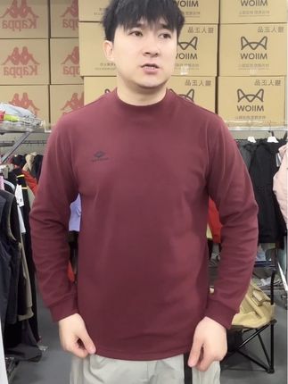 秋冬季男女同款舒适百搭双面绒保暖卫衣#保暖卫衣 #卫衣穿搭 #秋冬季节必备 #简约休闲风穿搭太耐看了 #布叶外贸